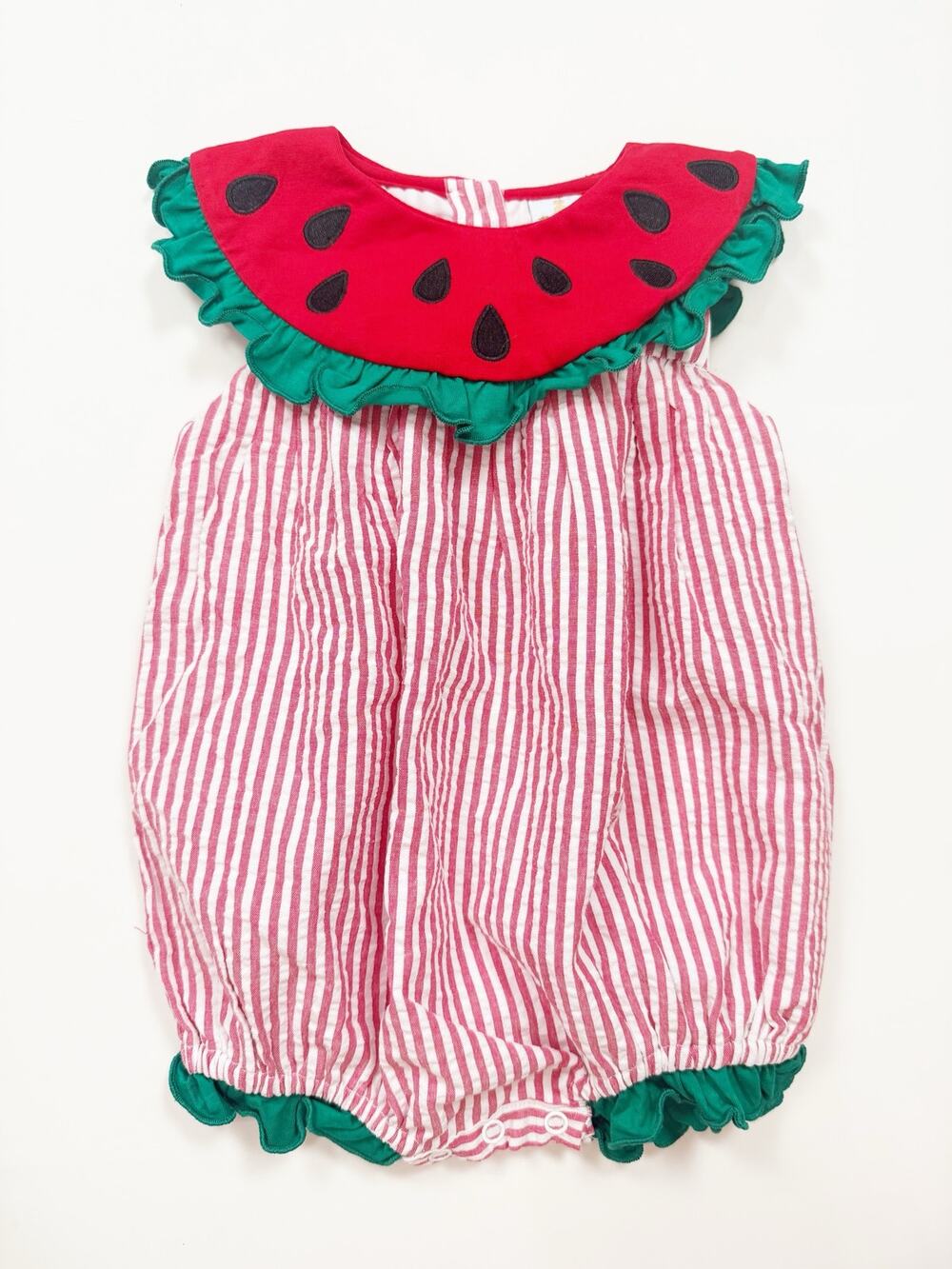 Busy Bees Smocks Watermelon Bubble